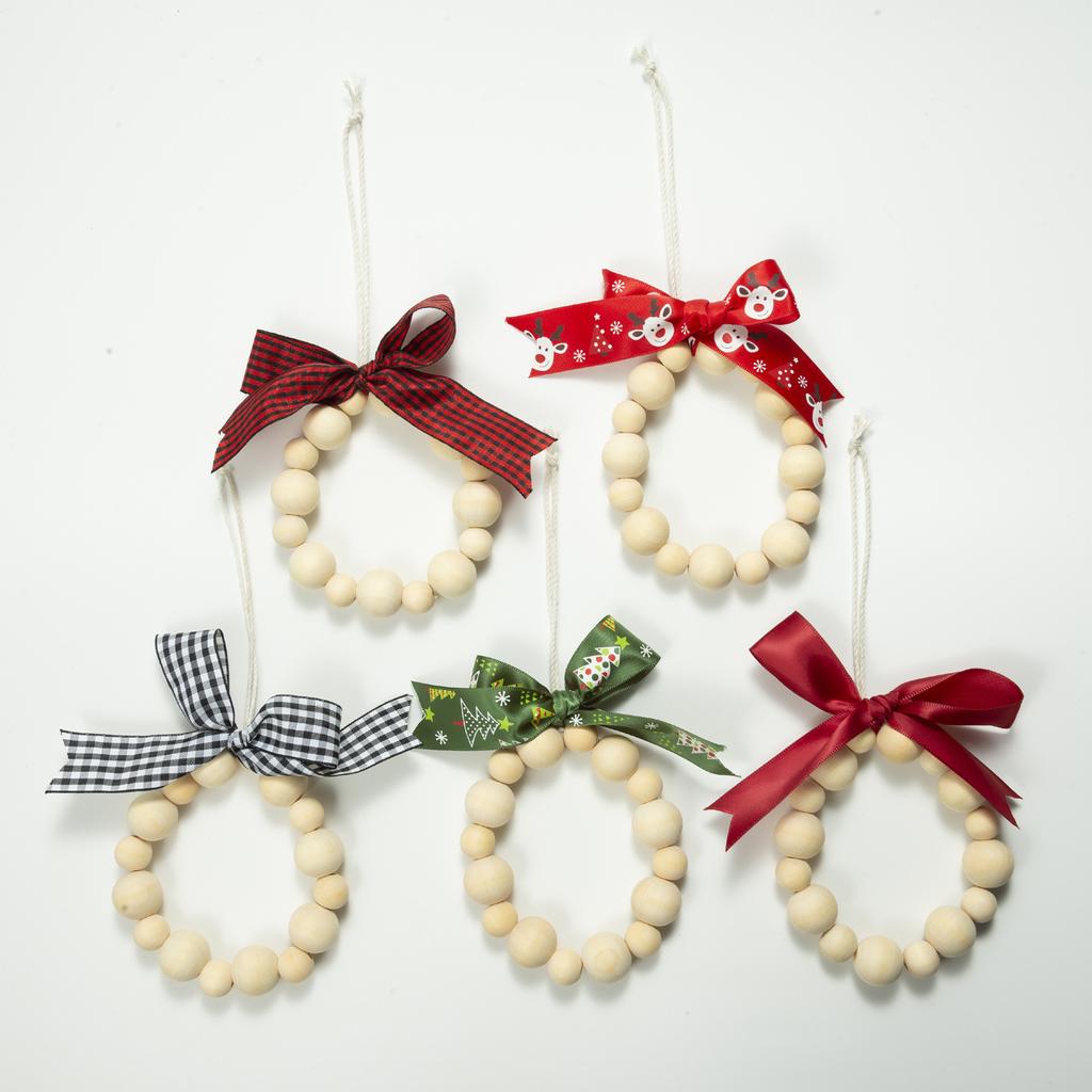 Натуральный цвет дерева Изготовление ювелирных изделий Деревянные бусины ручной работы Круглые DIY аксессуары 8-20 мм Браслет Украшение для дома