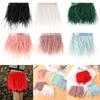 Accessories Feathers Ribbon 1 Meter Long Ostrich Feathers Trim Plumes Ribbon Selvage 8-10 CM Wide