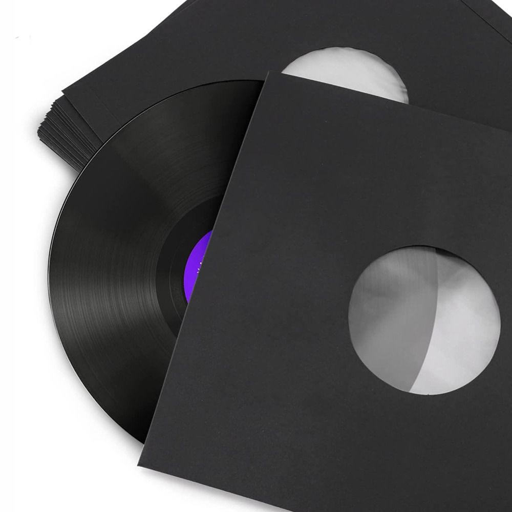 Композитная обложка для LP-пластинки 7/10 дюймов Виниловые внешние конверты Полезный крафт-бумажный пакет Запись