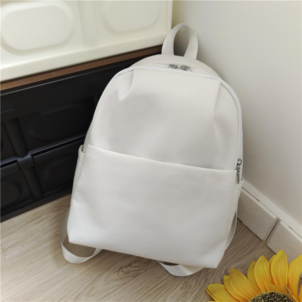 Однотонный женский рюкзак большой емкости для ноутбука портативный рюкзак для отдыха и путешествий