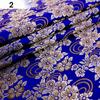 100x75cm Flower Cheongsam Jacquard Fabric Flowers Brocade Jacquard Pattern Garment Fabrics Hanfu Children Clothing DIY Material