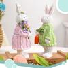 Cute Bunny Easter Decorations Nordic Style Sweater Rabbit Ornament  Party Gifts