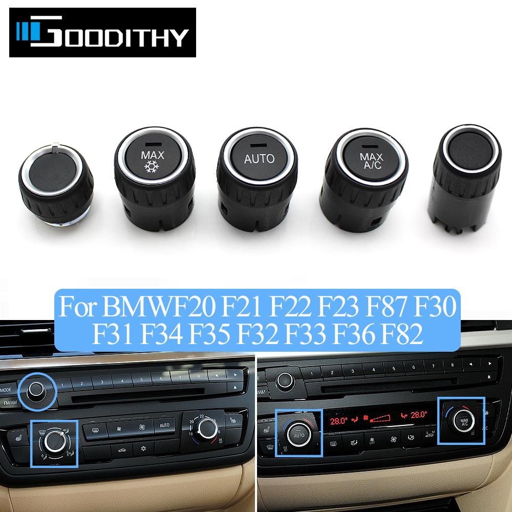 Audio Radio Knob Volume Button AC Control Switch Cover For BMW 1 2 3 4 M4 Series F20 F21 F22 F23 F87 F30 F31 F34 F32 F33 F36 F82