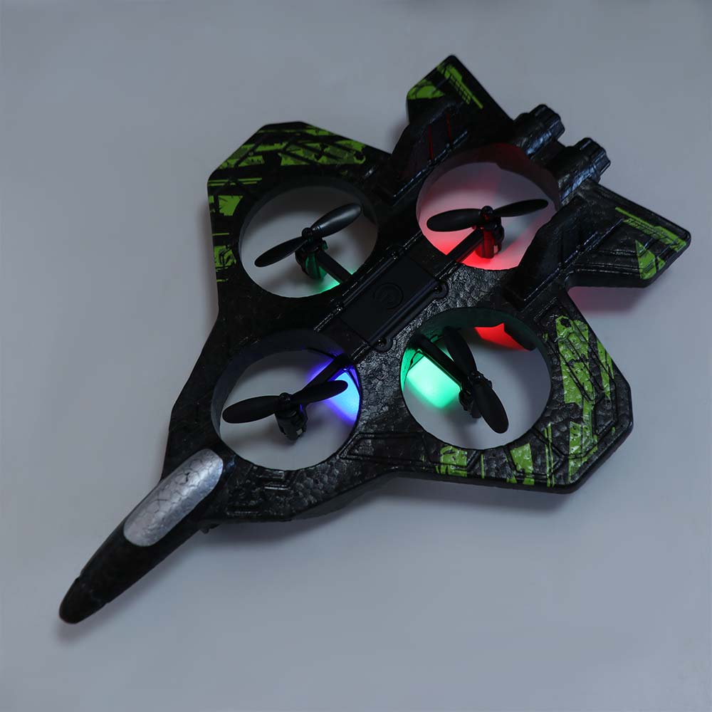 Игрушка-вертолет из пенопласта EPP с четырьмя двигателями, перезаряжаемый, радиоуправляемый, хобби, реактивный самолет, взаимодействие родитель-ребенок