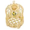 1/12 Metal Dollhouse Birdcage Dollhouse Miniature Bird Cage for 1/12 1/6 Dollhouse Decoration