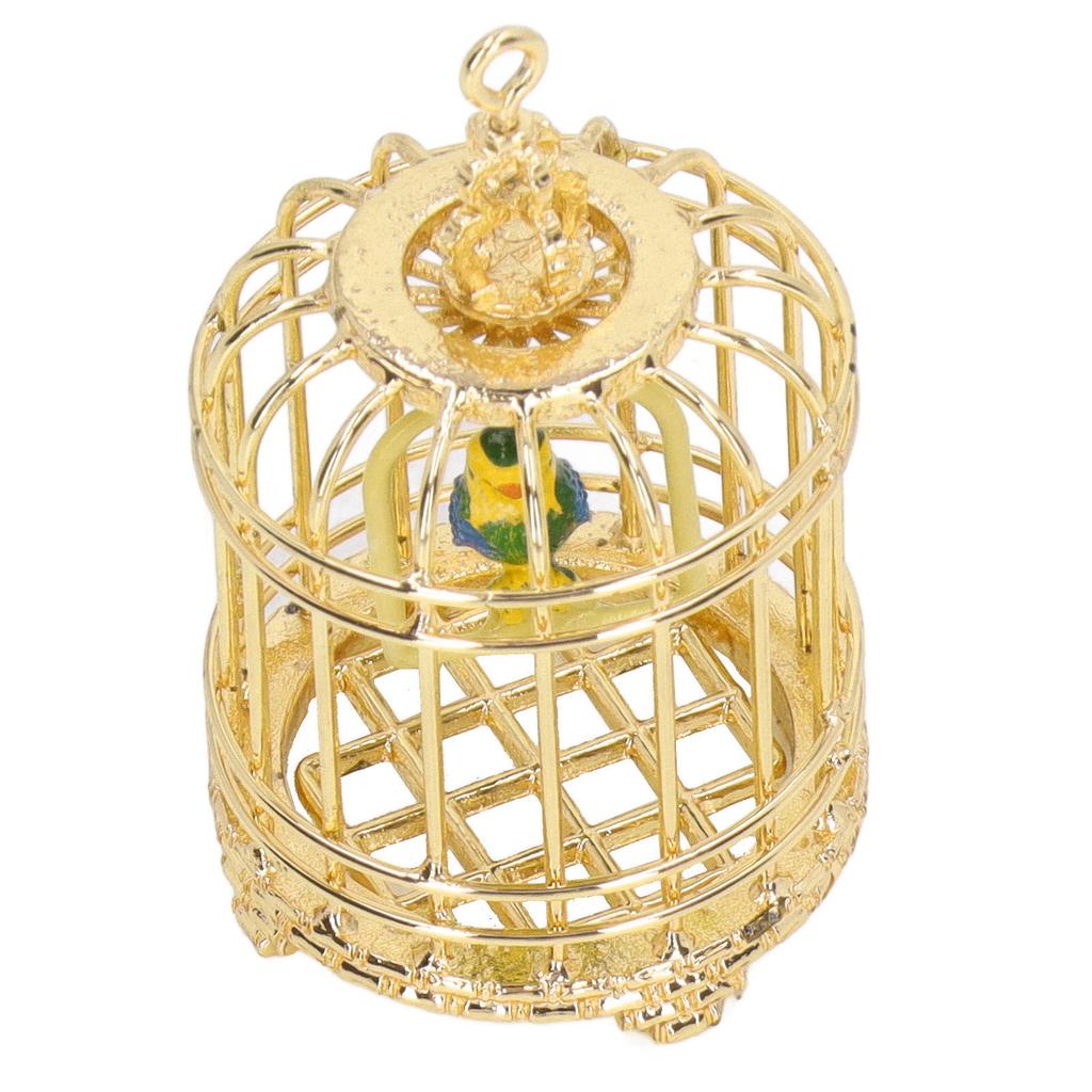 1/12 Metal Dollhouse Birdcage Dollhouse Miniature Bird Cage for 1/12 1/6 Dollhouse Decoration
