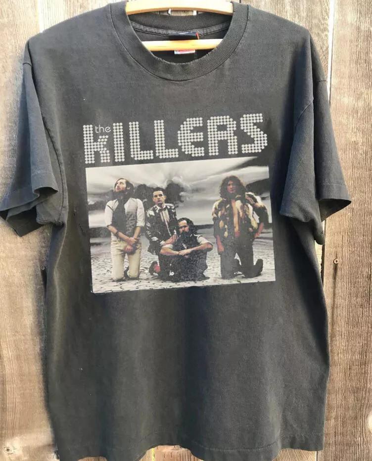Подарок для фаната группы The Killers на гастроли Черная футболка Полный размер S5XL TS271 Унисекс футболка