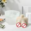 Women Body Scented Candle Mould Soy Wax Silicone Sexy Bust Sculpture Mold Resin Gypsum Making Tool Party Supplies Home Decor Gifts