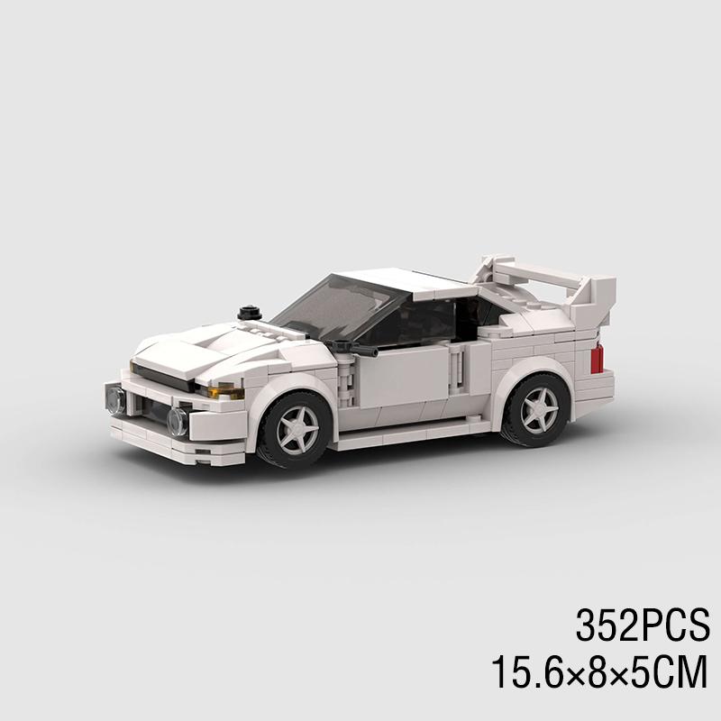 Moc City Speed Car Rally Sport Vehicle Racer ae86 M8 Модель Строительные блоки R34 Гоночный Супер Техника Кирпич Рождественский подарок