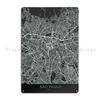 Sao Paulo Brazil Metal Sign Cave Home Club Design Club Tin Sign Poster