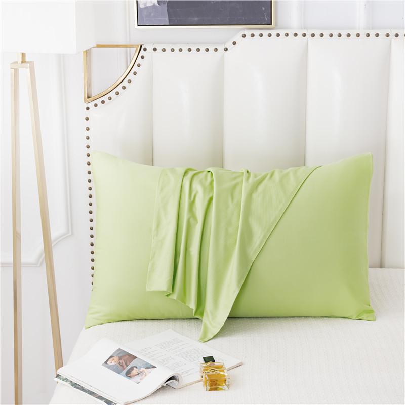 Наволочка Высококачественный конверт Чистый хлопок Наволочка Однотонное постельное белье Наволочка 40x70 50x90 Наволочка для сна