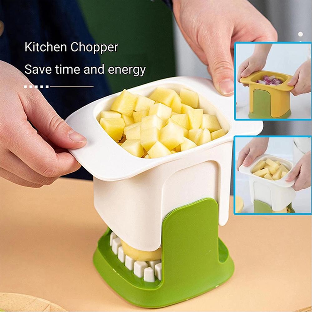 Kitchen Vegetable Chopper French Fries Cutter Household Hand Pressure Onion Dicer Cucumber Potato Slicer Kitchen Tools Accessories