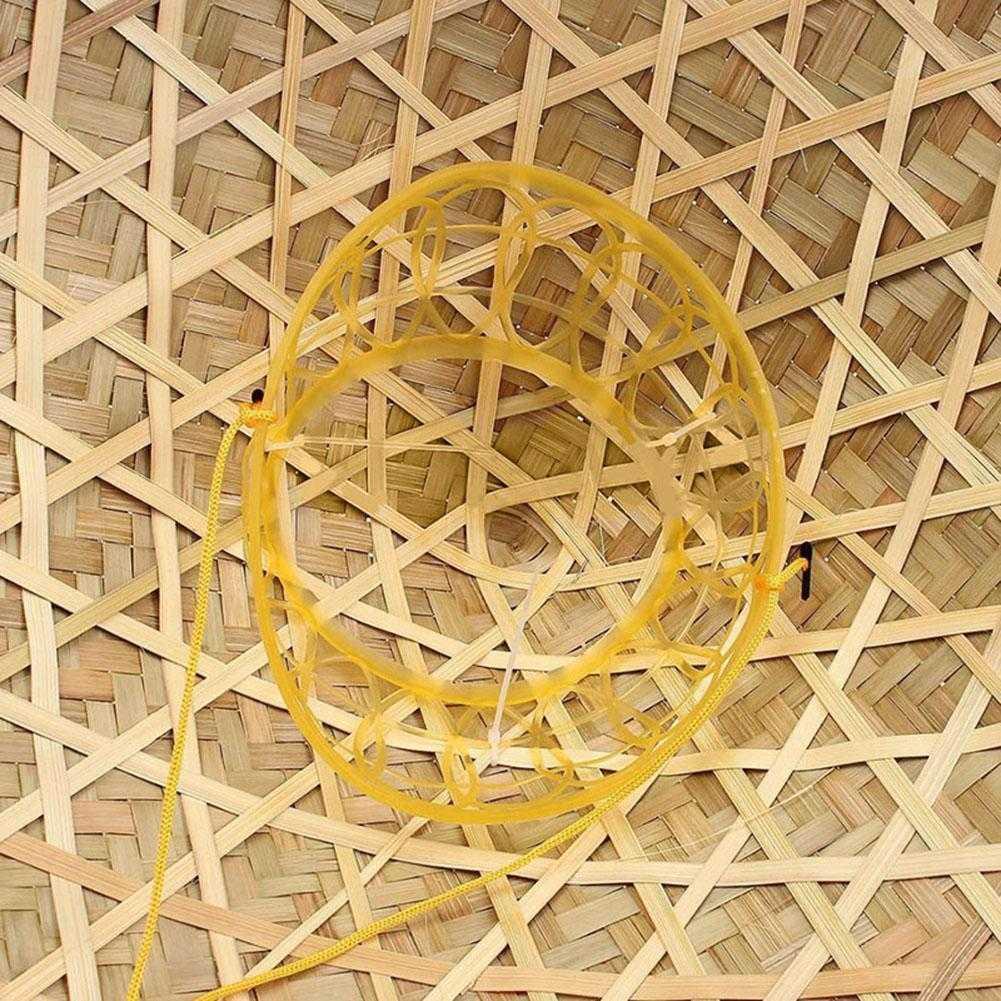 Chinese Retro Bamboo Rattan Fisherman Hat Handmade Weave Straw Bucket Hat Tourism Rain Dance Props Cone Fishing Sunshade Hat