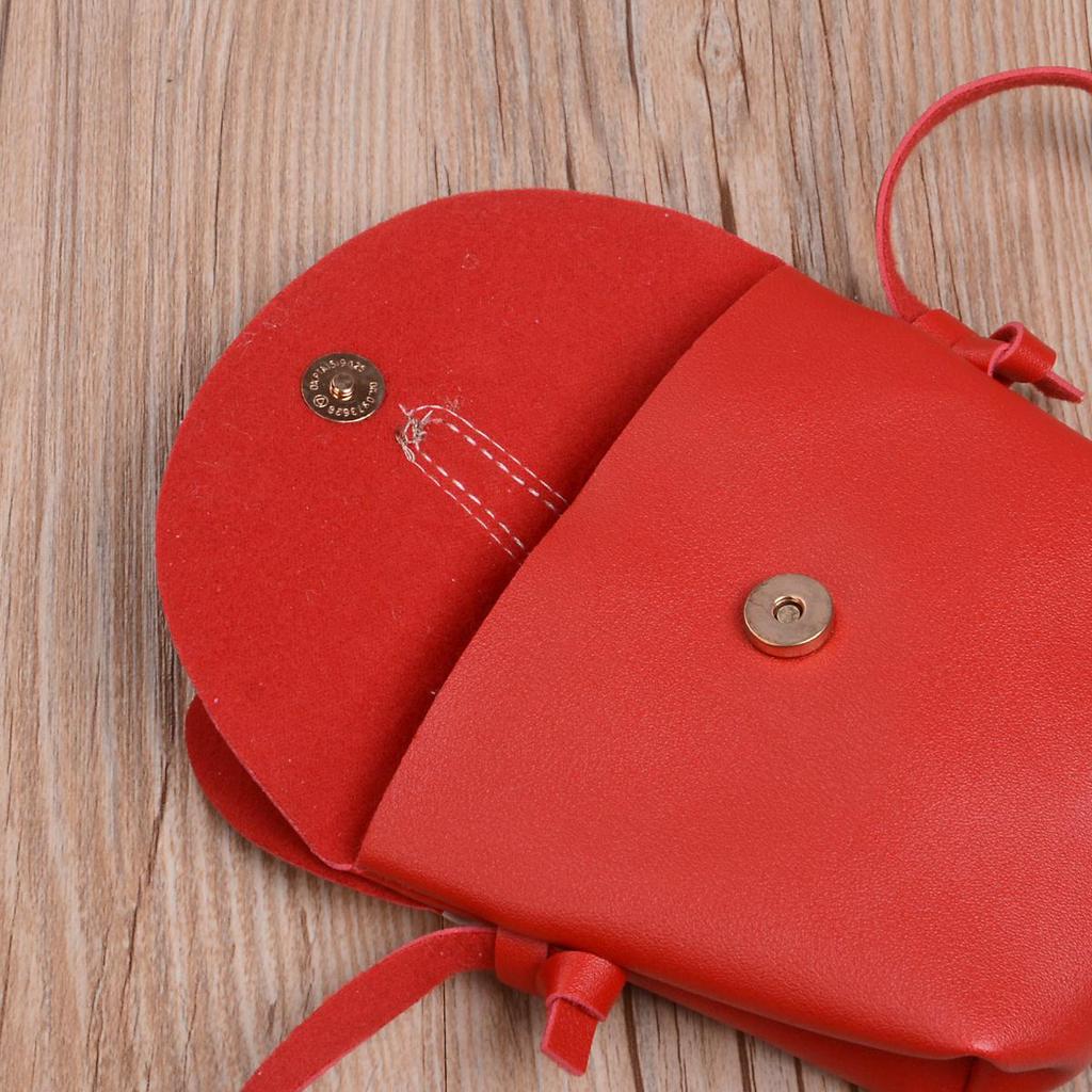 Children Bowknot Dog Shoulder Bag Baby Purse PU Leather Messenger Bag Kid Crossbody Bag Wallet