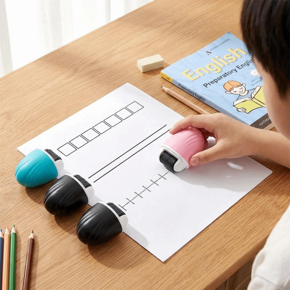 Equal Equation Roller Stamp Double Line Grid Math Correction Tool Learning assistance tools