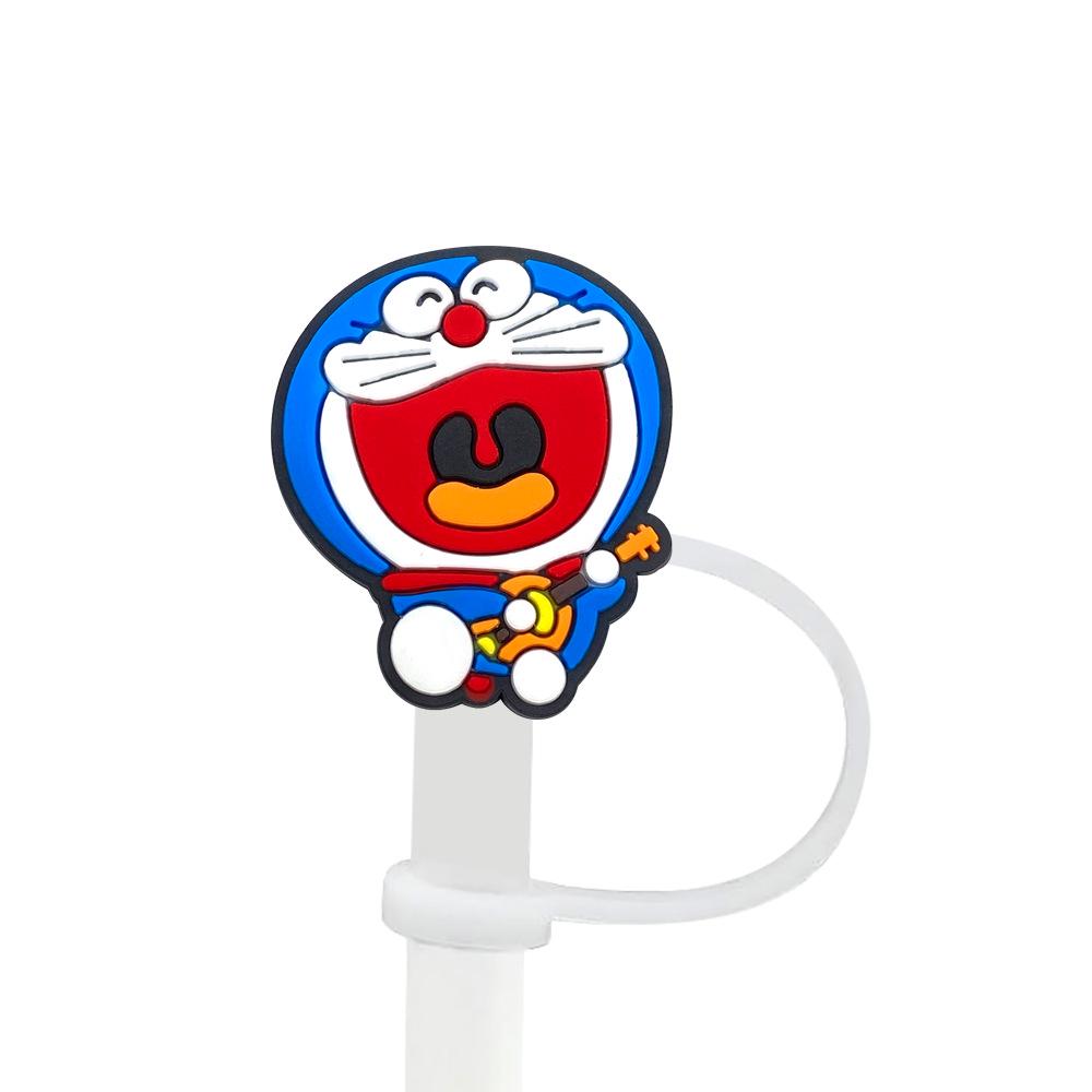 Заглушка для многоразовой соломинки Doraemon 8-10 мм - Мультяшный аксессуар