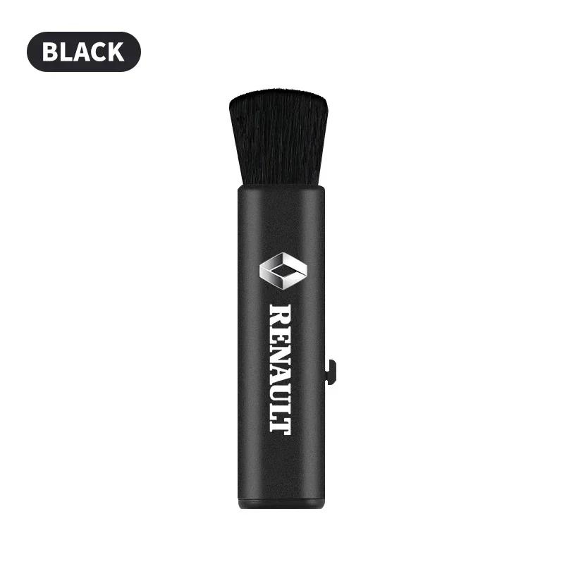 2026 Hot For Renault Interior Stickers Adjustable Car Conditioning Air Outlet Brush Retractable Cleaning Brush for Renault Sport Z111