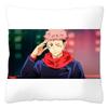 Чехол для подушки Hot Serial Anime Jujutsu Kaisen Gojo Satoru 45x45 см, 100% полиэстер, наволочка для домашнего декора для диванных подушек