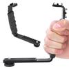 L Shaped Handheld Stabilizer Bracket with Cold Shoe Interface for DJI OM 4 Osmo Mobile 2 3