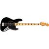 Электробас Squier by Fender Classic Vibe '70s Jazz Bass®, Кленовый гриф, Черный, с мягким чехлом