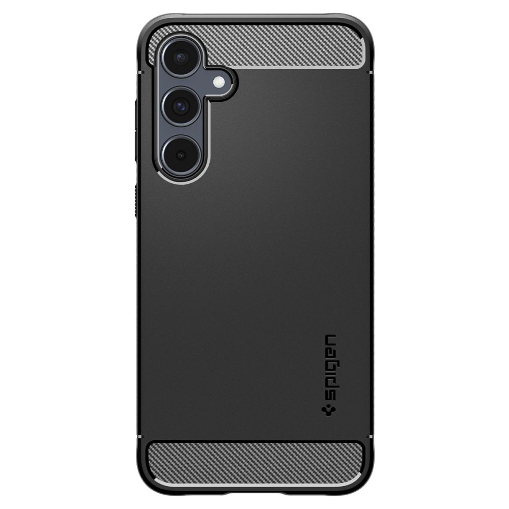 Spigen Противоударный чехол Rugged Armor для Galaxy A55 5G Матовый черный