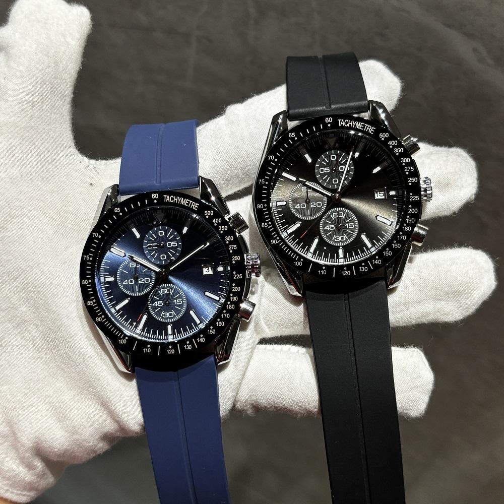 Luxury Men's Waterproof Sport Watch Quartz Chronograph Military Silicone Strap Relogio Masculino Brand Clock