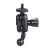 Ball Head Bracket Adapter 1/4in Male To 17mm Ball Adapter Tripod Mount Connector Angle Adjustable Phone Mount Adapter