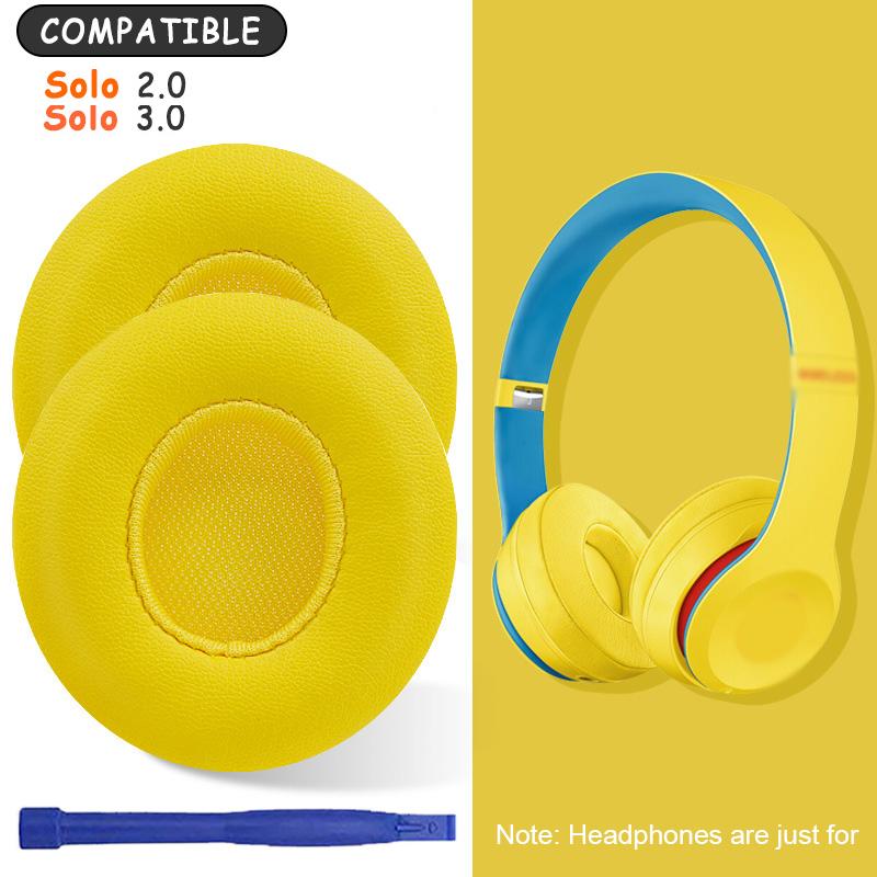 Амбушюры для Beats Solo 2 Solo2 Амбушюры для наушников Solo 3 Solo3 Амбушюры для наушников Запасные части для наушников Поролоновая прокладка для гарнитуры