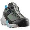 SALOMON X Ultra Alpine Кожа Мода Удобная Амортизация Водонепроницаемая Поддержка Низкий Верх Походная Обувь Мужская Походная Обувь Серо-Синяя 478149
