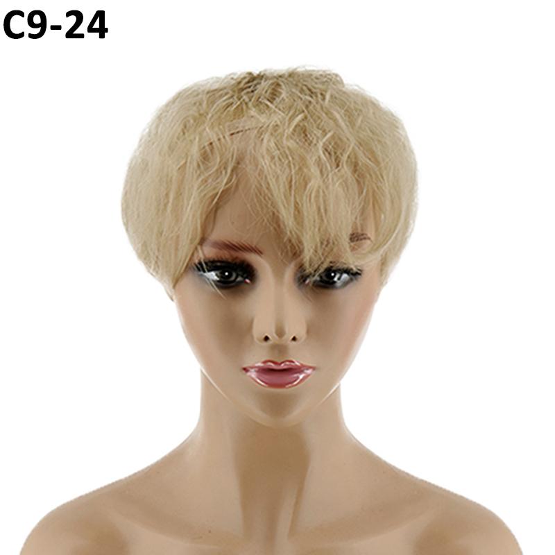 LISI HAIR Женский натуральный парик, 3D воздушные волосы для наращивания, искусственная заколка для волос, чистый цвет, парики из высокотемпературного волокна, повседневная одежда