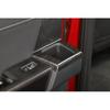 Black Wood Grain Rear Door Handle Cup Holder Panel Trim Cover For Ford F150 21+