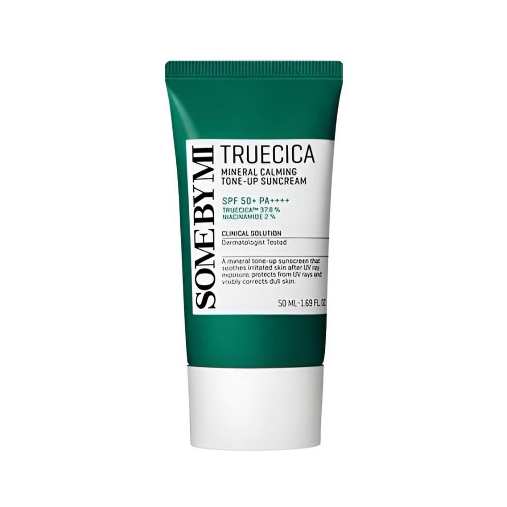SOME BY MI Truecica Mineral Calming Tone-Up Sunscreen SPF 50+ PA++++ Suncream 50ml
