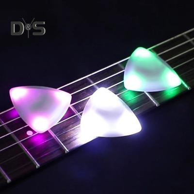 Светящиеся медиаторы LED Light Up Гитарный медиатор Подсвеченный медиатор Аксессуар для акустической электрогитары и бас-гитары