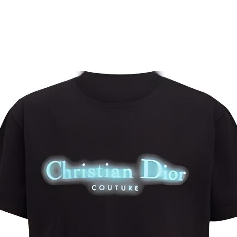 DIOR Homme Logo Printed Crewneck T Shirt 443J696A0554-C980