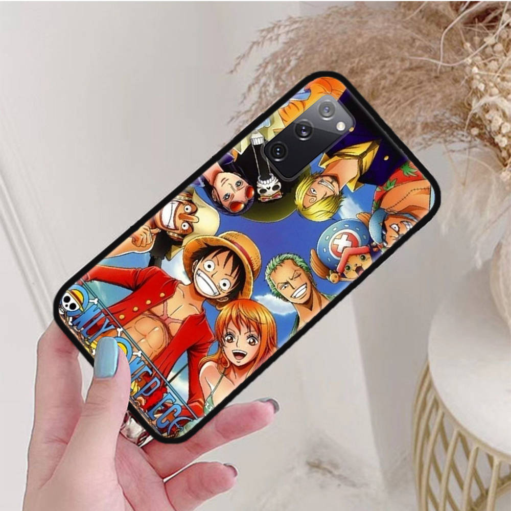 Black Case for OPPO Reno 8 6 5 4 Pro Plus Find X3 A17 A3 A31 A38 A40 A53 A54 A55 A74 A76 A78 A77 A80 A94 A95 A96 Lite W-81 One Piece