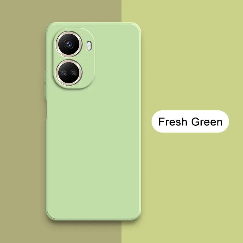 Square Liquid Silicone Phone Case for Huawei Nova 10 10Z Pro SE Youth Soft Edge Protective Back Cover Nova10 10Pro 10SE