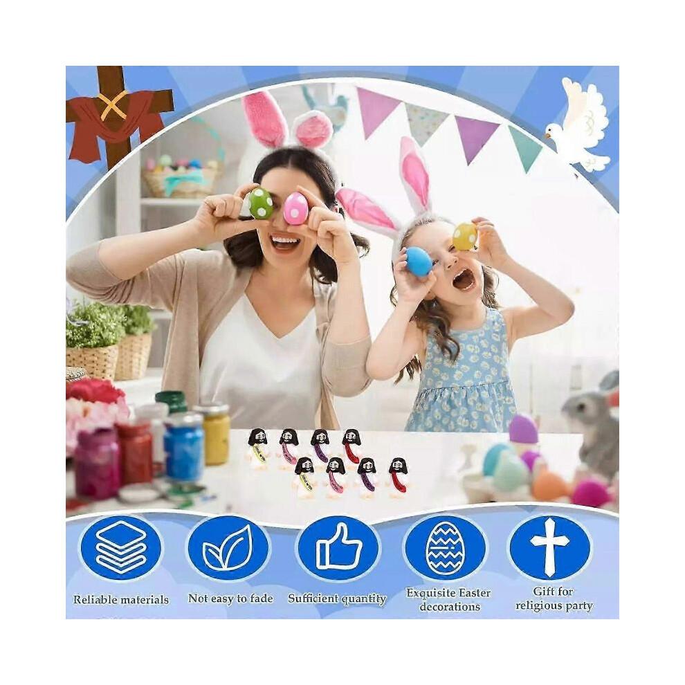 (25PCS)25/100 Pcs Mini Jesus Figures Jesus Loves You Jesus Toys Little Jes-kl