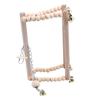 Parrot Swing Parrot Toy Wooden Wood Color Creative Suspension Bridge