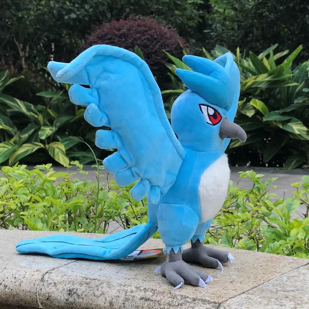 28cm Pokemon Plush Toy Articuno Cartoon Bird Stuffed Animal Soft Doll Xmas Gift
