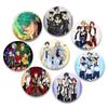 32/44/58MM Ensemble Stars Idol Round Brooch Cartoon Cosplay Badge Icons Lapel Pins for Backpack Gifts Isara Mao Sakuma Rei Tsukinaga