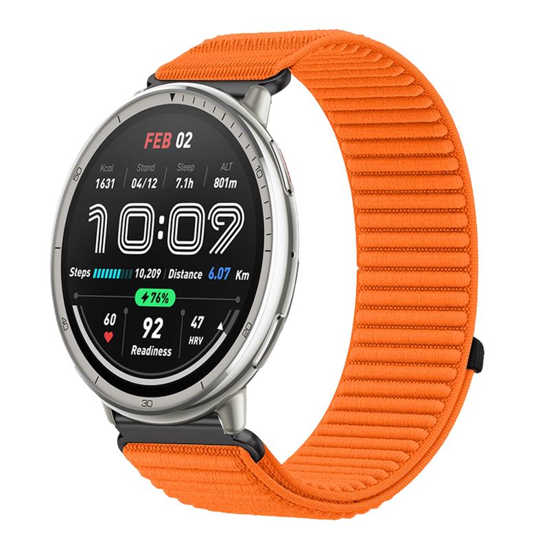 Нейлоновый ремешок для Amazfit Active 2 Регулируемый сменный браслет для Amazfit Active2 Squar/GTR Mini/bip3/GTS Аксессуары для ремешка