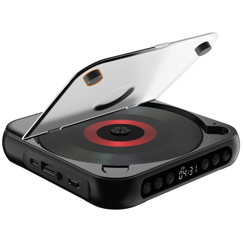 New Bluetooth Portable Mini CD Player - Stylish and Compact Walkman for Students