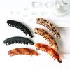 Banana Hair Claw Clips Clamp Barrettes Big Women Hairgrips Hairpin Girls Ponytail Hair Accessories Leopard Headwear