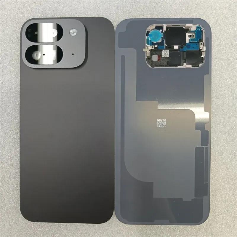 For Google Pixel 9 Pro Fold Battery Back Cover Rear Glass Panel For GGH2X GC15S Housing Case Replace