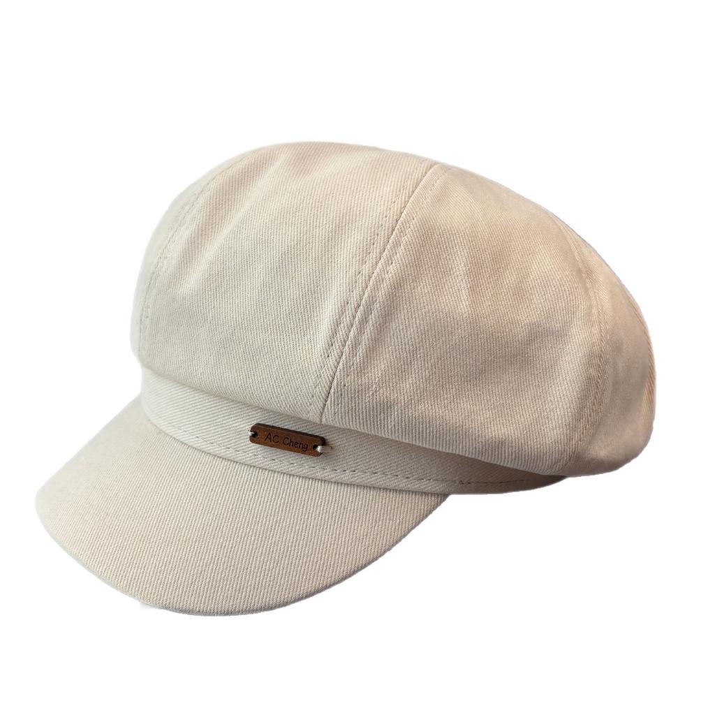 Trend retro fashion octagonal hat women's spring and autumn versatile face small beret fashion casual newsboy painter hat