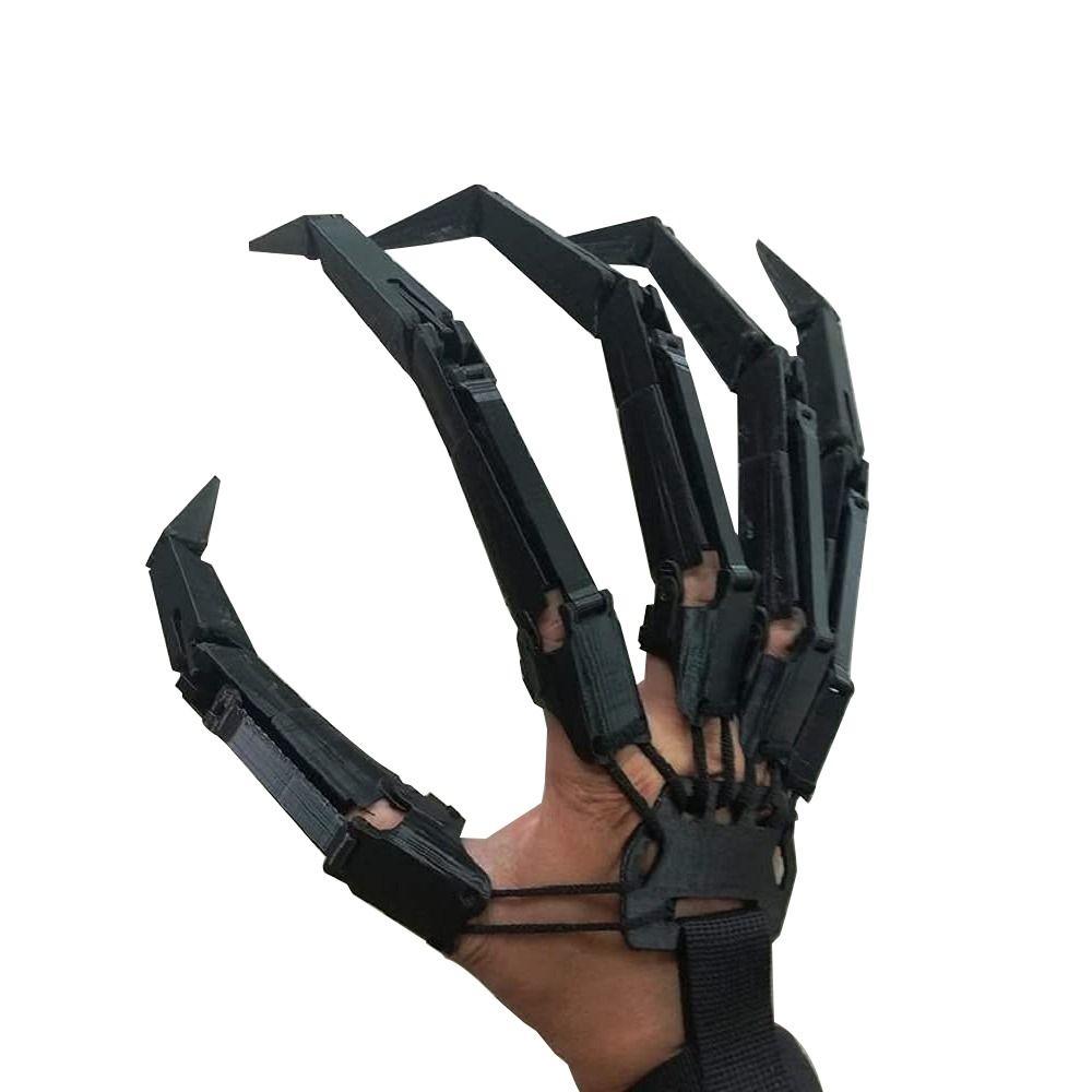 Scarry Fake Fingers 3D Articulated Finger Halloween Extensions Flexible Finger  Costume