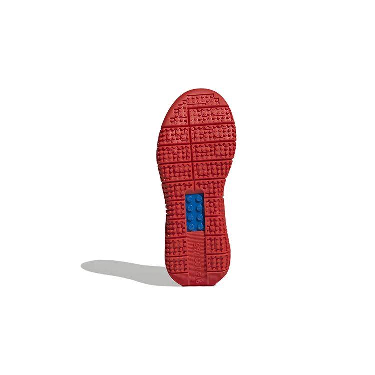 LEGO x adidas Sport Pro J Красные Белые Детские Кроссовки Шокирующий Синий GZ2415