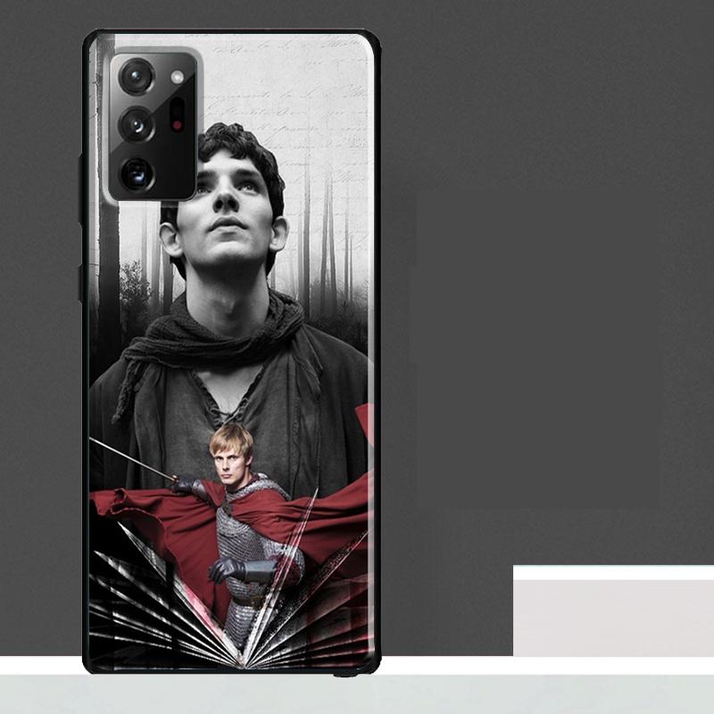 Сериал Мерлин Чехол для Samsung Galaxy S25 S24 S23 Ultra S9 S10 S20 S21 S22 Plus S23 FE S24 FE Чехол для телефона