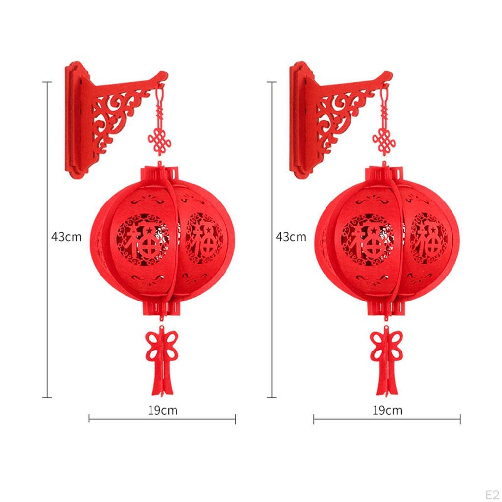 2 шт. Китайский фонарь Год декора Змея Подвесной для весны
