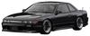 Ignition Model Scale VERTEX S13 Silvia Black Finished Product IG3588 TK.Company 1/18
